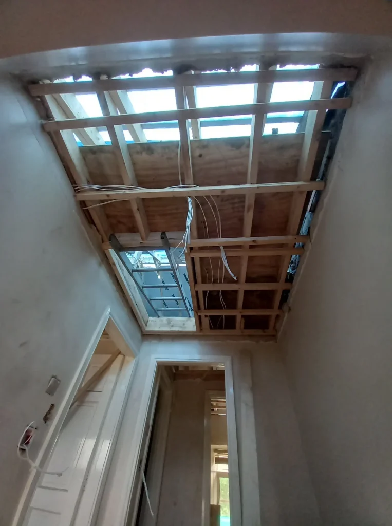 New ceiling joists